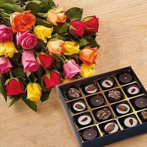 Flowers + Chocolate Combo