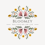 pastel feminine flower wedding organizer logo