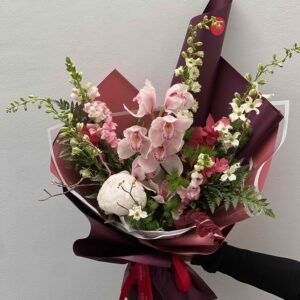 Purple Orchid Bouquet